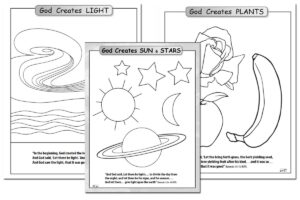Days Of Creation Coloring Book Free DIY Homeschooler