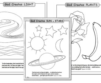 Days Of Creation Coloring Book Free DIY Homeschooler