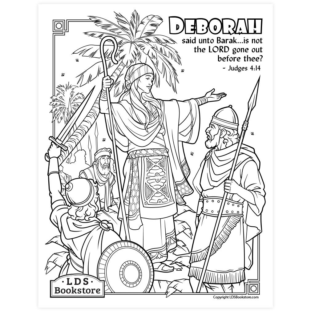 Printable Bible Study About Deborah