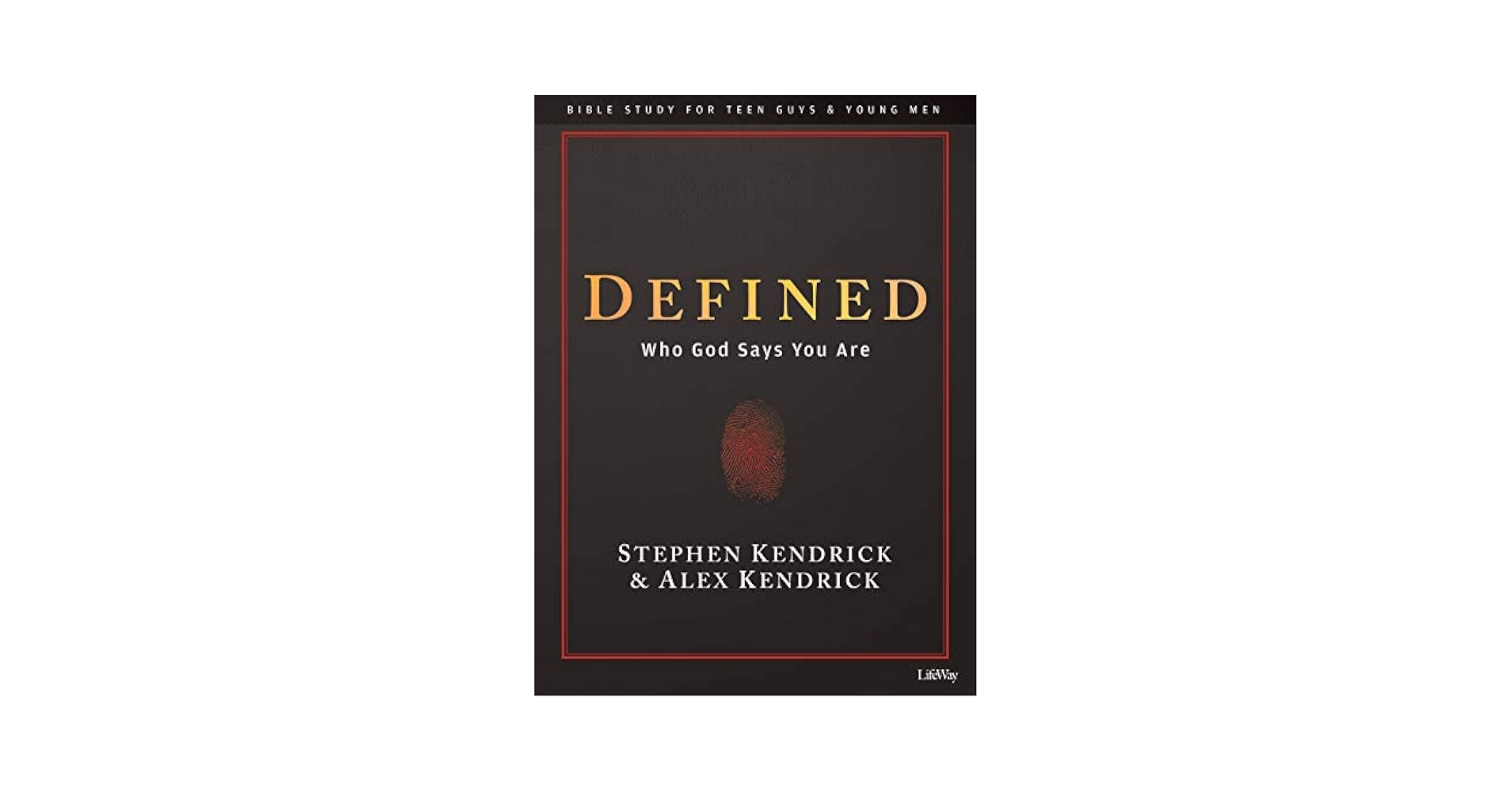 Defined Teen Guys Bible Study Book Who God Says You Are Kendrick Stephen Kendrick Alex 9781535960076 Amazon Books