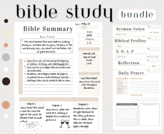 Digital Bible Study Printable Verse Of Life
