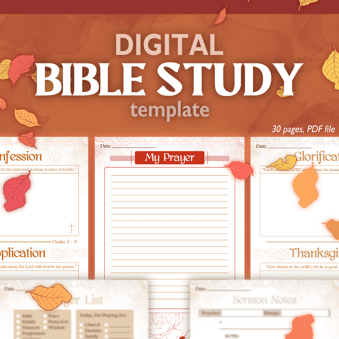 Digital Bible Study Templates PDF File By Denissebaylon2410 Raket PH