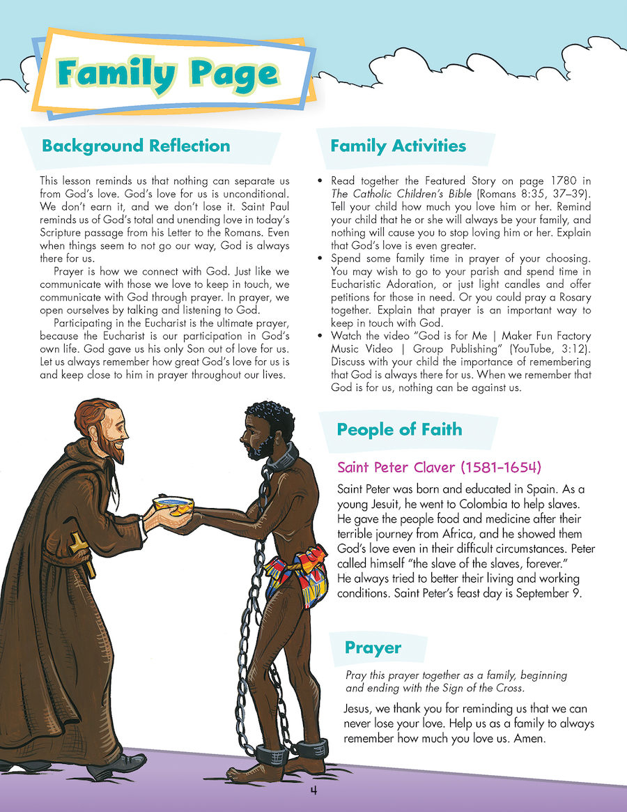 4th Grade Printable Bible Stories