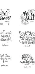 DIY Printable Sticky Note Scripture Notes Template Bible Verses Christian Card Encouragement Notes Etsy