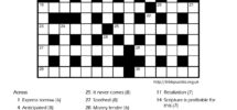 Download Printable Bible Crossword Bible Puzzles