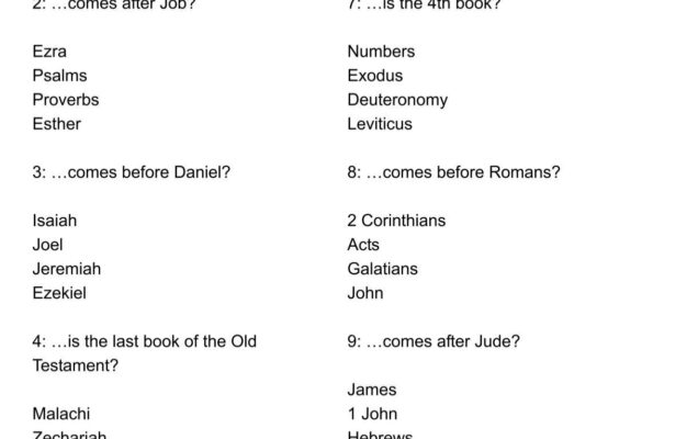 Download Printable Quiz Bible Quizzes And Puzzles