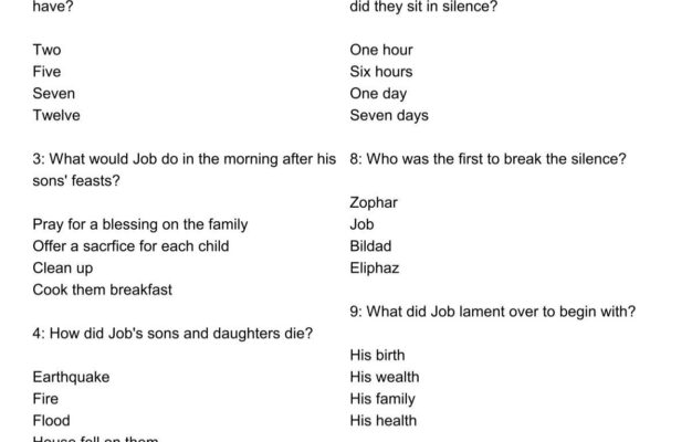 Download Printable Quiz Bible Quizzes And Puzzles