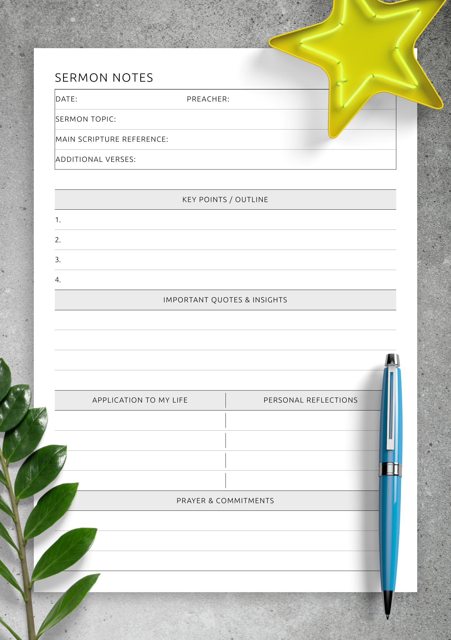 Free Printable Bible Sermons PDF
