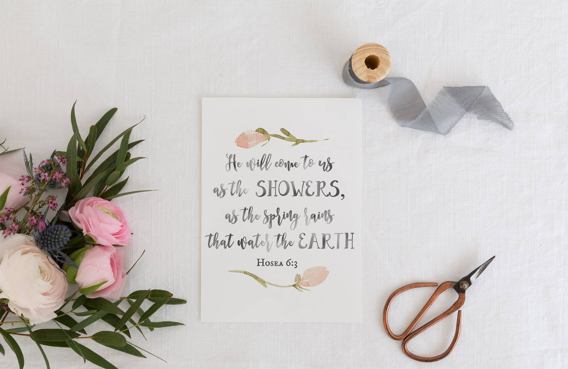 Spring Bible Verse Printable