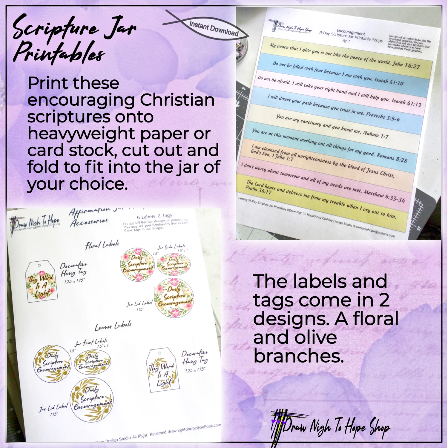Draw Nigh To Hope Shop Bookmarks Pocket Cards