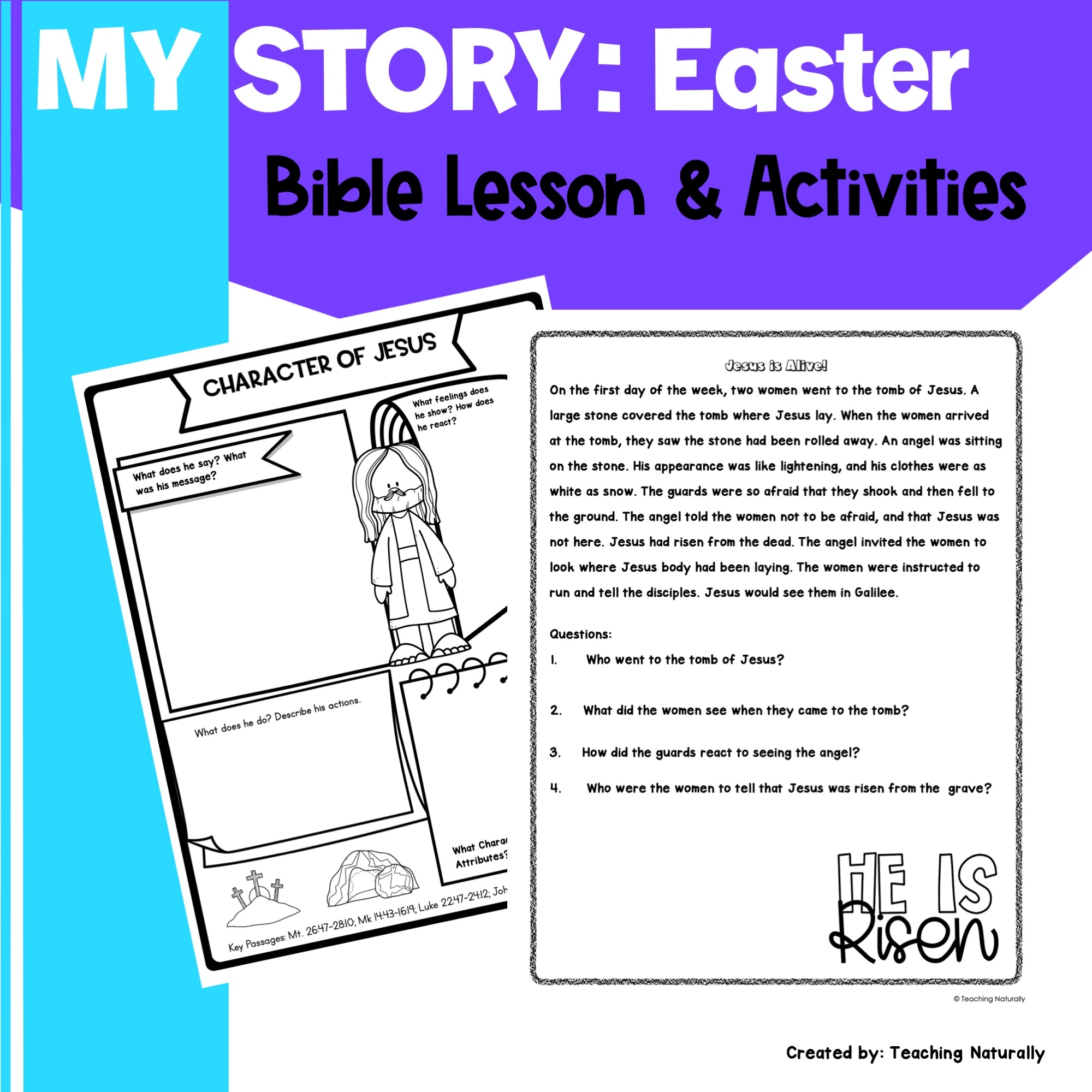 Easter Bible Study Lessons Printable