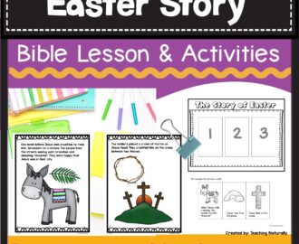 Easter Bible Lesson And Activities For Preschool Kindergarten Made By Teachers