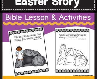 easter bible lesson and activities for preschool kindergarten made by teachers