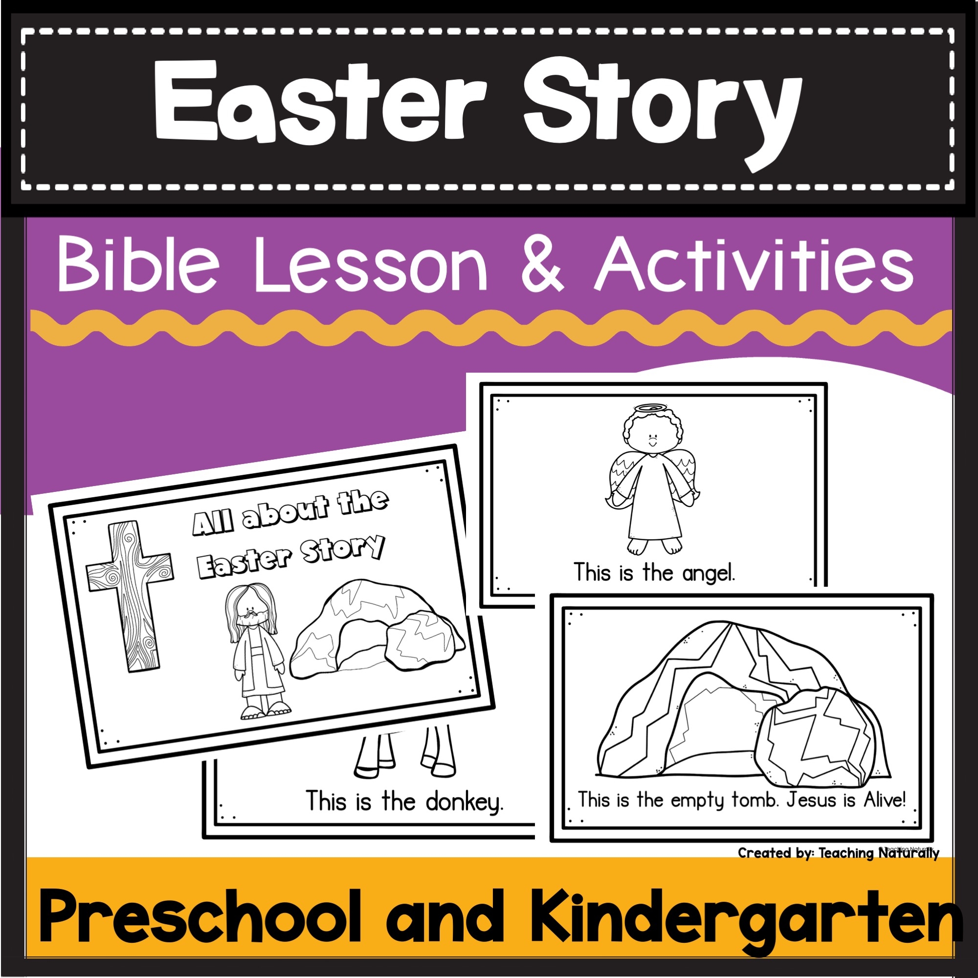 easter bible lesson and activities for preschool kindergarten made by teachers