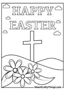Easter Coloring Pages 36 Free Printable PDF Sheets For Kids