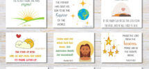 Easter Scripture Cards Printable Bible Verse Cards For Kids Small Religious Gift For Easter Sunday School Card Easter Scripture Tags Etsy