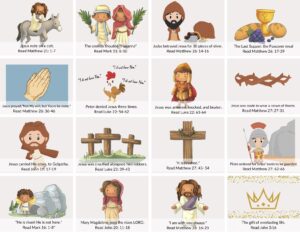 Easter Story Memory Game For Families The Activity Mom