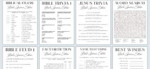 Editable Bible Games Bundle Bible Trivia Bible Games For Adults
