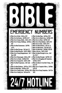 Emergency Bible Numbers Comfort Strength And Guidance In Any Situation