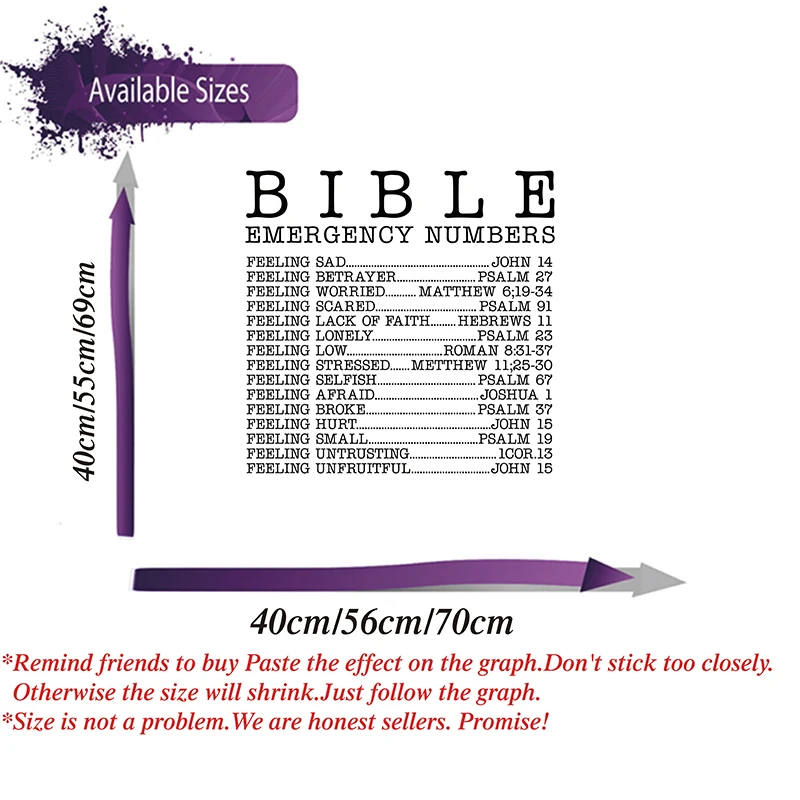 Bible Emergency Numbers Printable