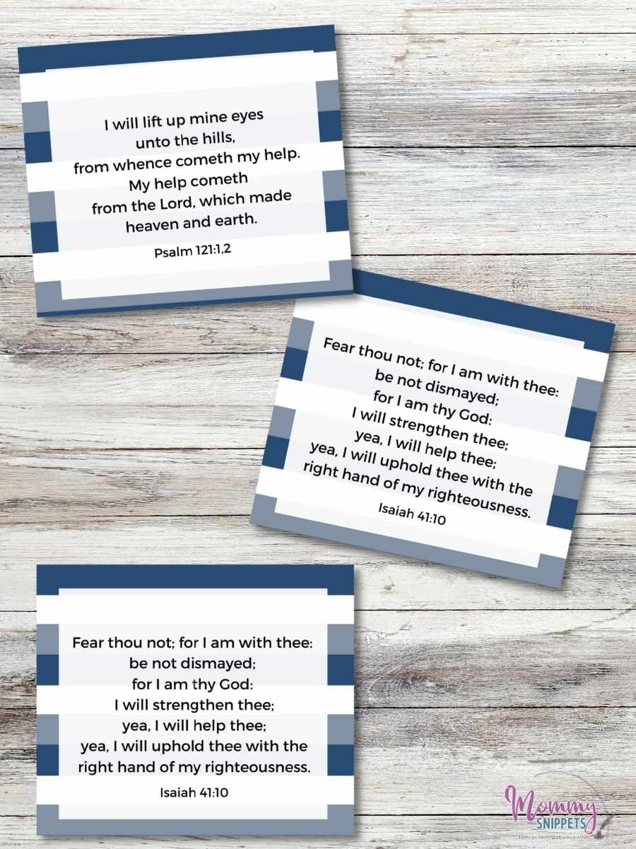Motivational Bible Verses Printable