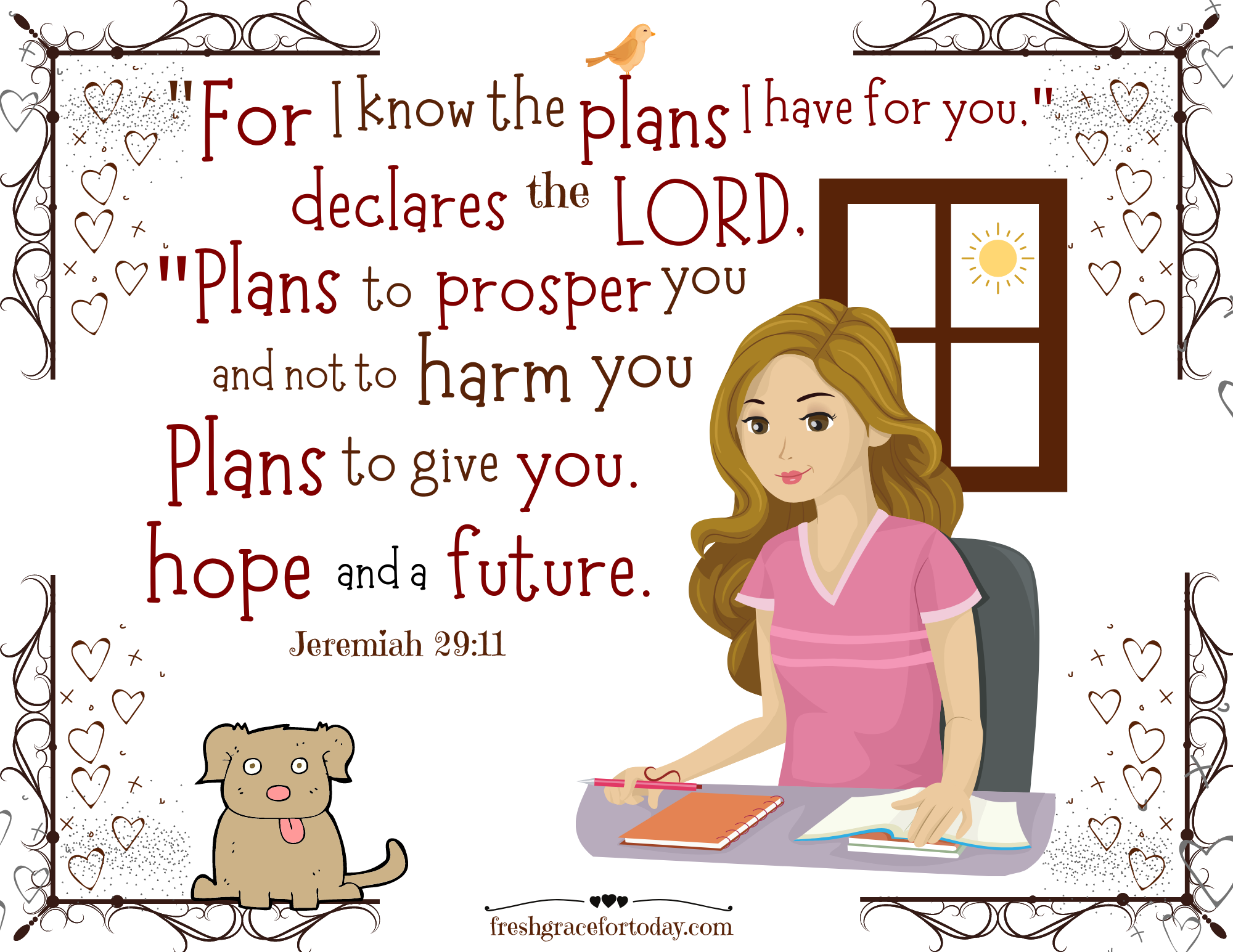 Encouraging Bible Verses For Teens With Printable Graphics Fresh Grace For Today