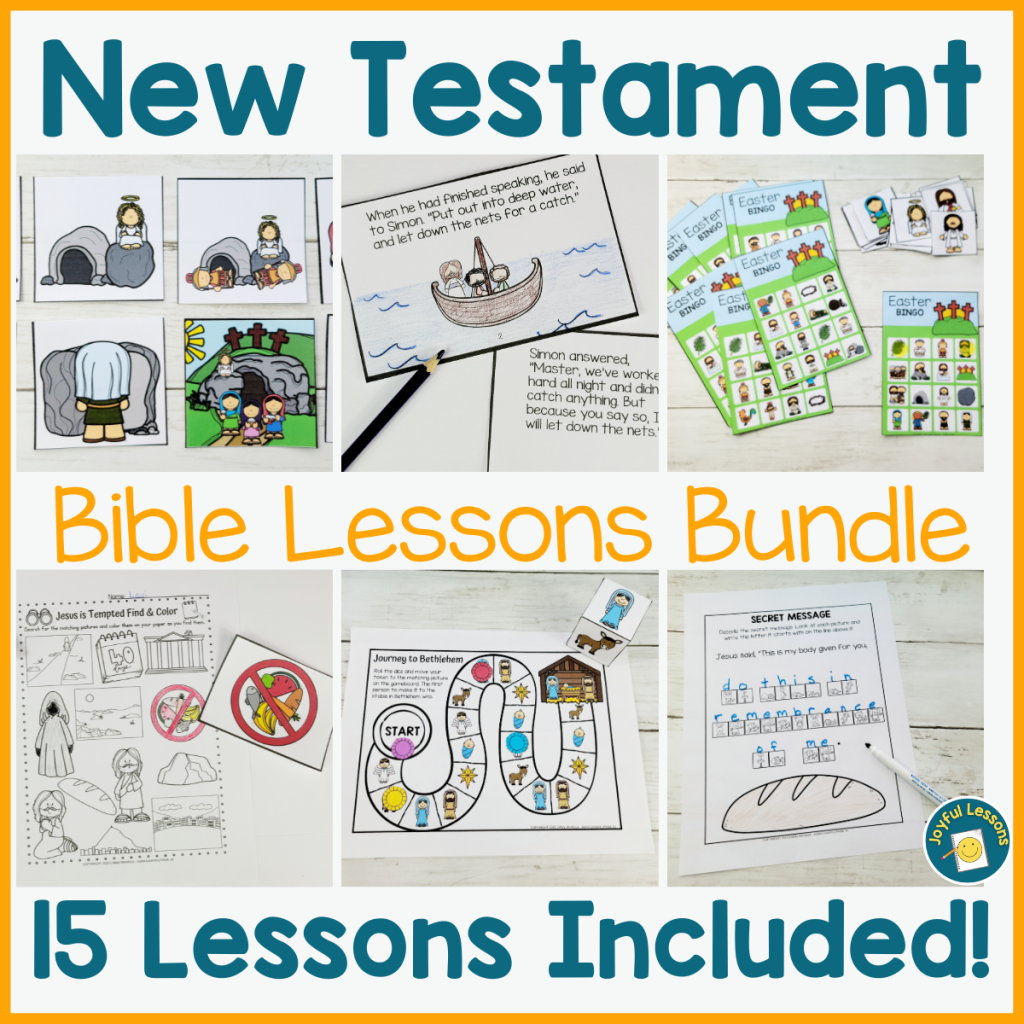Printable Bible Story Lessons