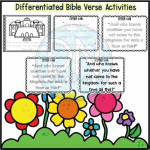 Esther Bible Activities L Queen Esther Bible Study For Kids L Esther Craft And Worksheets For Sunday School Classful