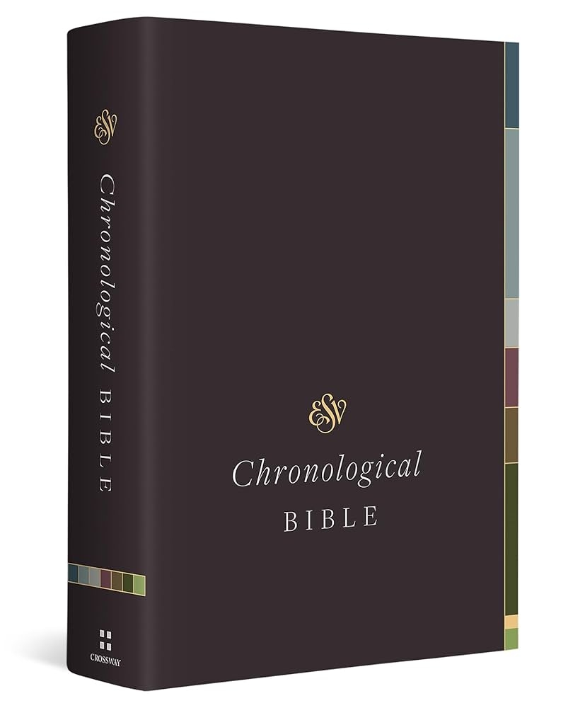 ESV Chronological Bible Hardcover Holy Bible English Standard Version ESV Bibles Steinmann Andrew E 9781433589508 Amazon Books