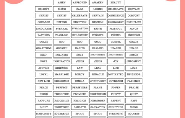 Faith Filled Labels