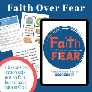 Faith Over Fear Bible Lessons For Kids PDF Sunday School Works