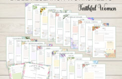 Faithful Women Bible Study Printable Women Of Faith Biblical Research Worksheets Christian Bible Study Help Bible Reading Journal Homeschool Etsy