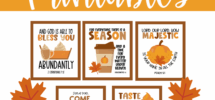 Fall Bible Verse Printables Family Faith Builders