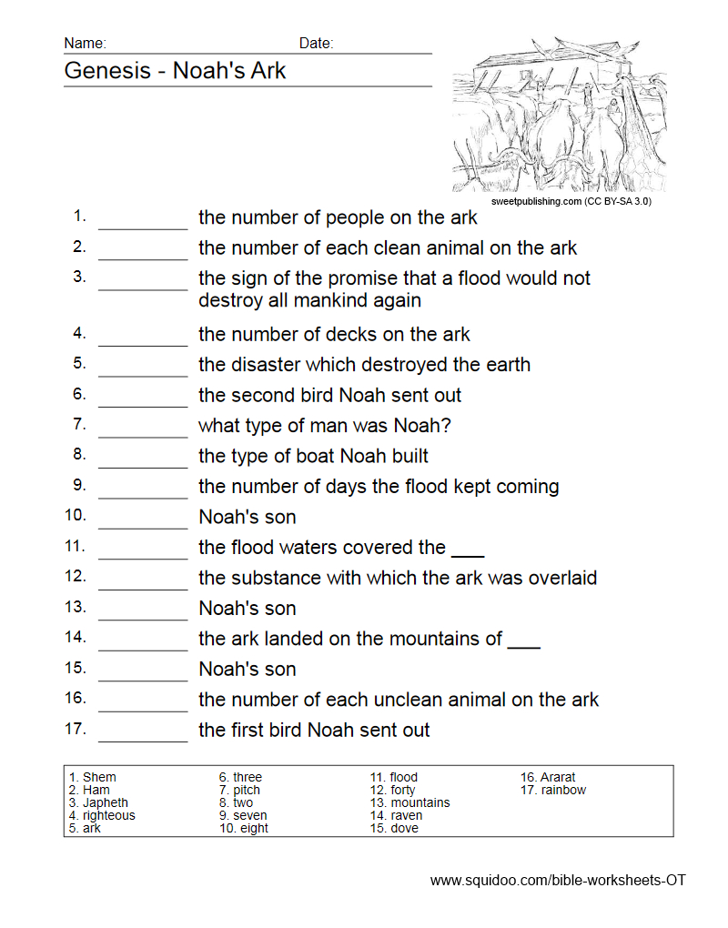 Free Printable Bible Study Guides Worksheets