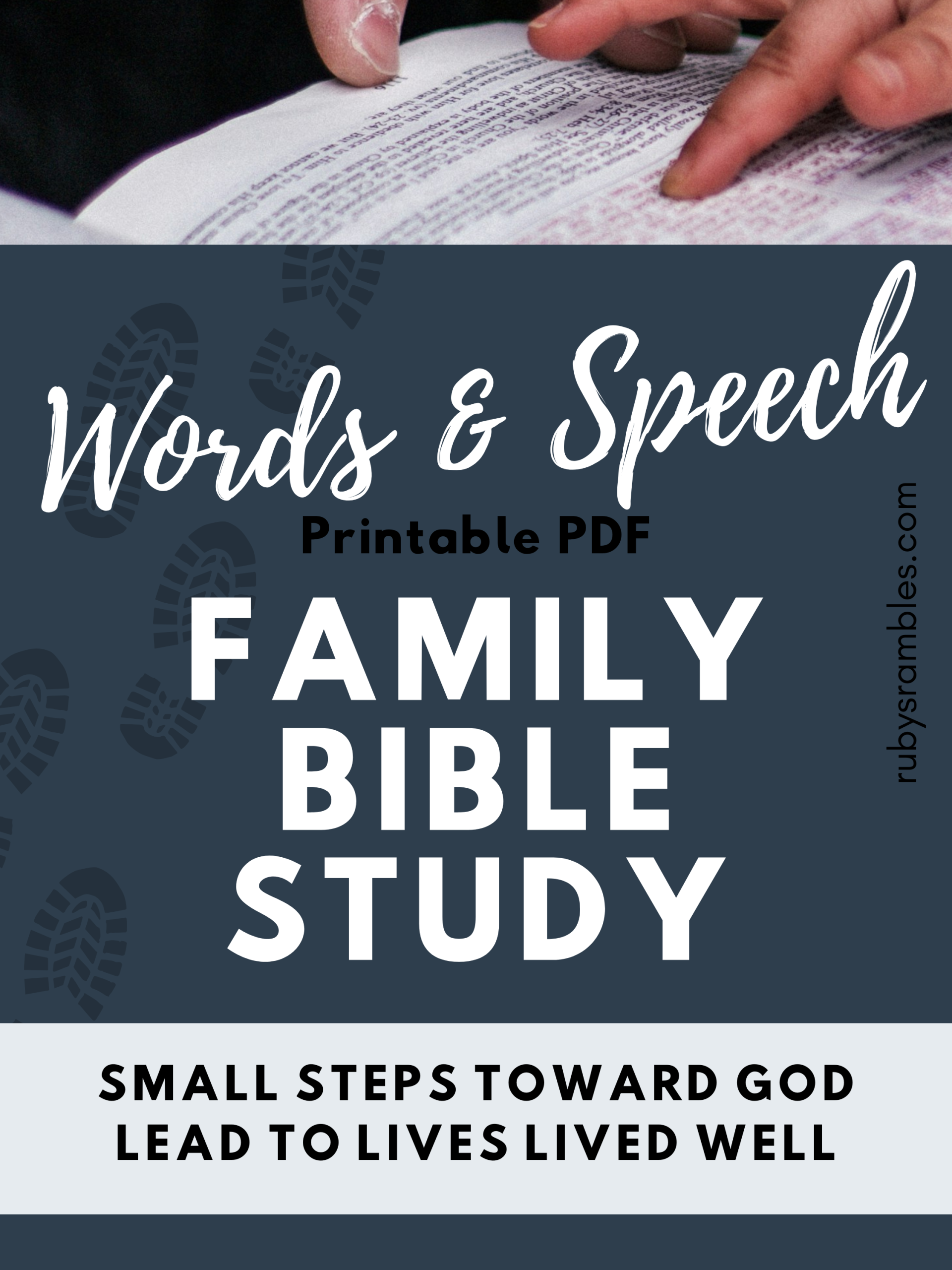 Family Bible Study Printable