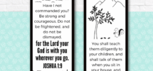 Father s Day Bookmarks With Bible Verses Kids Bible Teacher