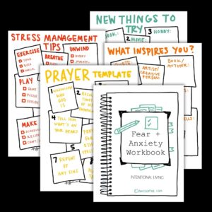 Fear Anxiety Bible Study Workbook