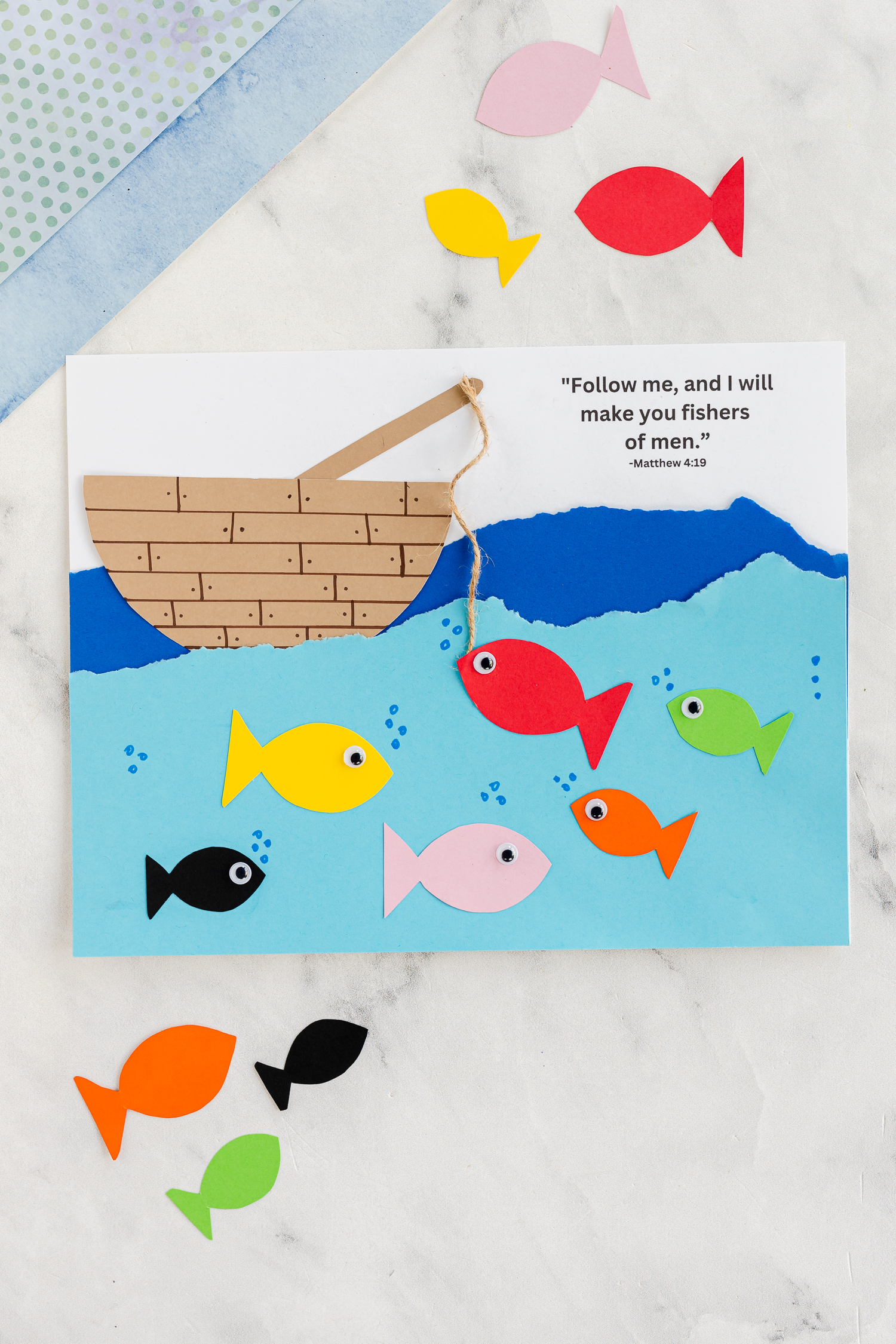 Printable Bible Lesson for Young Kids Under 8