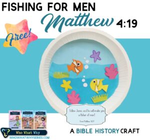 Fishing For Men Matthew 4 19 Craft Thinking Kids