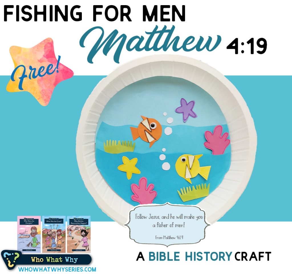 Fishing For Men Matthew 4 19 Craft Thinking Kids