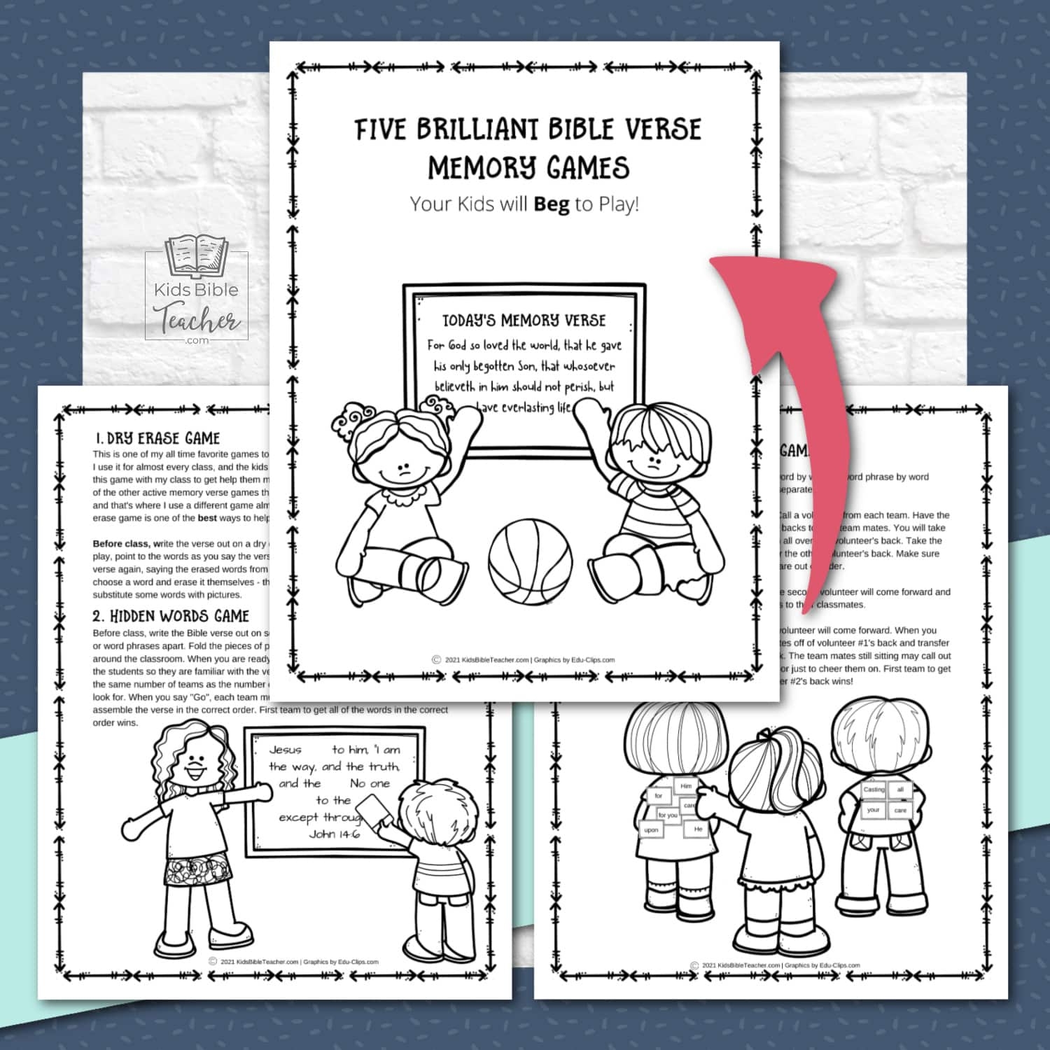 Five Brilliant Bible Verse Memory Games For Kids Kids Bible Teacher