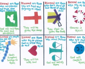 Flame Creative Children s Ministry Beatitudes Cards explaining The Beatitudes In Child Friendly Language