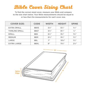 Footprints Poly canvas Value Bible Cover