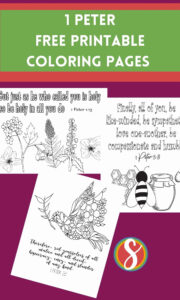 Free 1 Peter Coloring Pages Stevie Doodles