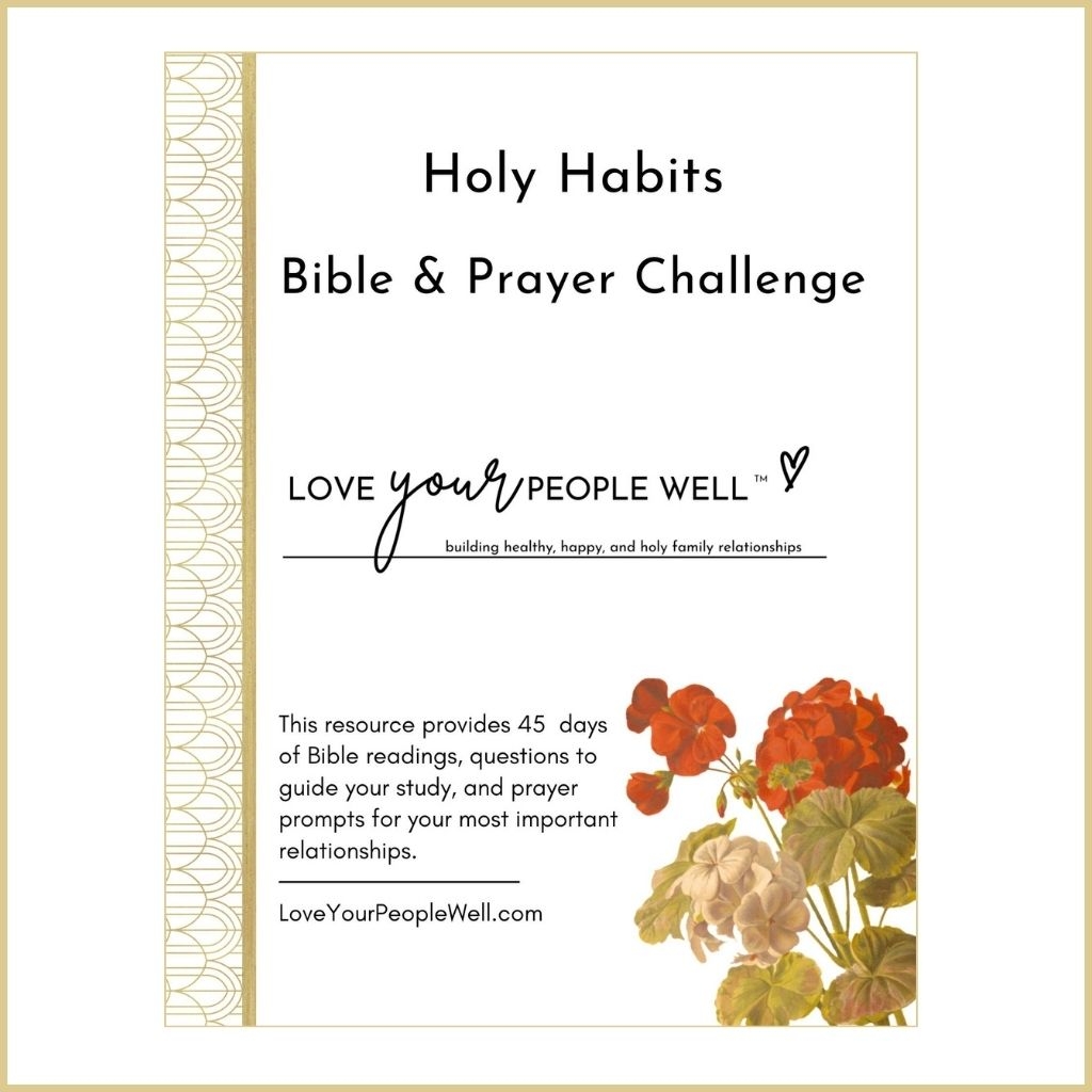Free Printable Bible Study Challenge