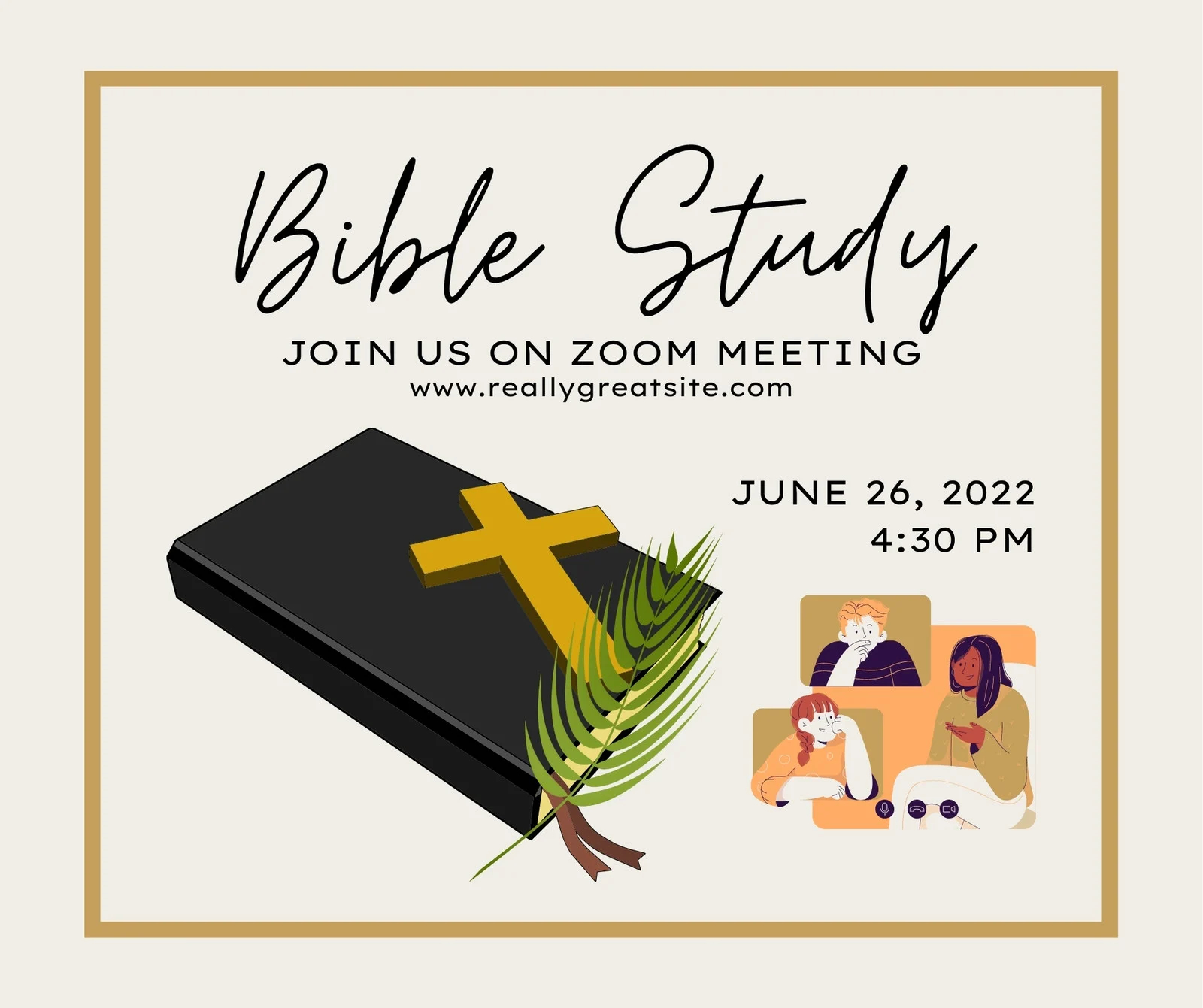 Free And Customizable Bible Templates