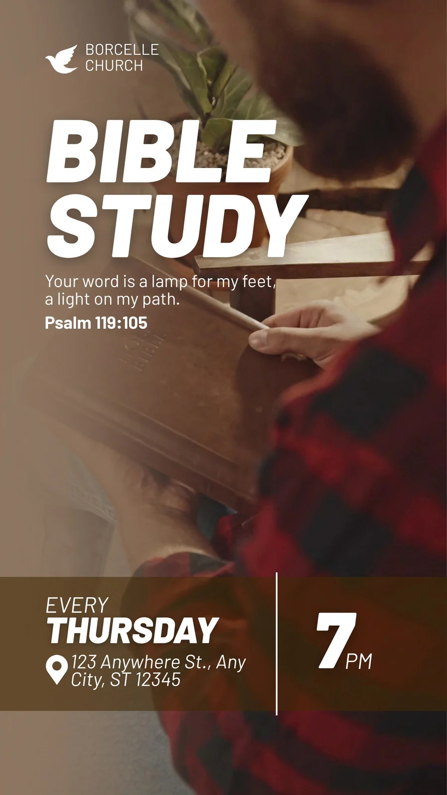 Free Printable Bible Study Poster