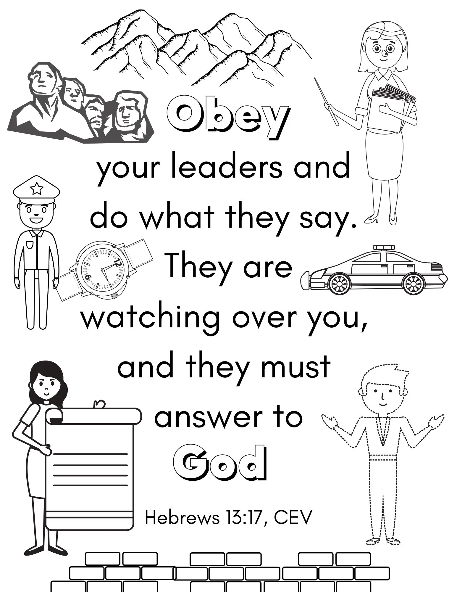 Printable Children's Bible Lessons