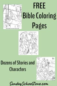 free bible coloring pages for kids on sunday school zone