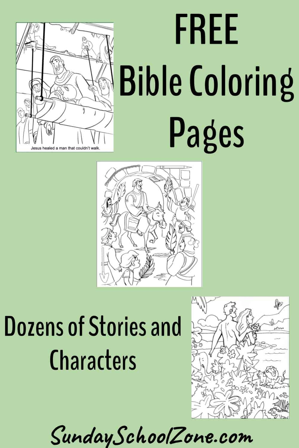 Free Printable Kids Bible Stories